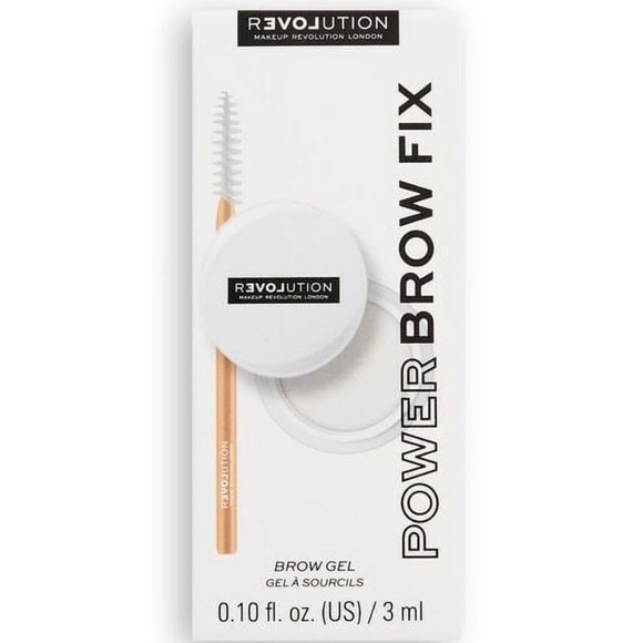 Relove by Revolution Power Brow Fix - Clear Brow Gel | .10fl oz - Picture 2 of 10